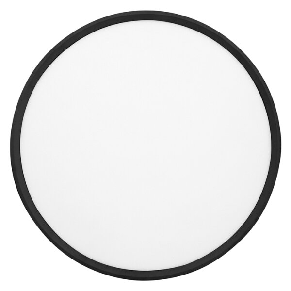 Ecolite W007-CCT/32W/CR - Plafoniera LED SALY LED/32W/230V IP40 nero