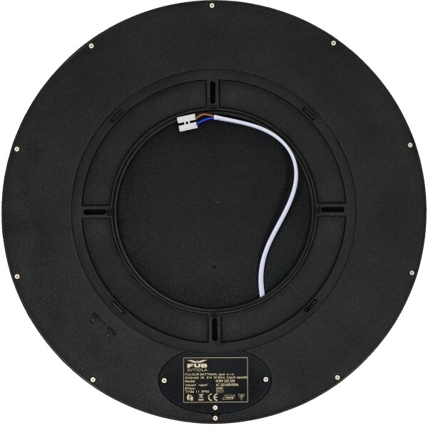 Fulgur s-42589-Plafoniera LED con sensore NOMY-S 32W/230V 3000/4000/6000K IP40 nero