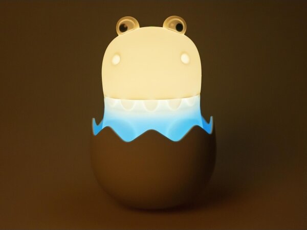 MegaLight - Lampada touch per bambini a LED RGB dimmerabile e ricaricabile DIGGY DINO LED/5V