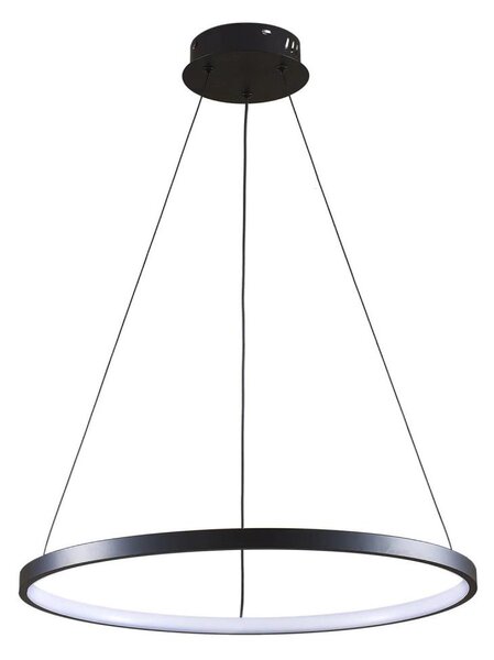 Lampadario LED a sospensione con filo LEA LED/20W/230V 4000K diametro 50 cm nero