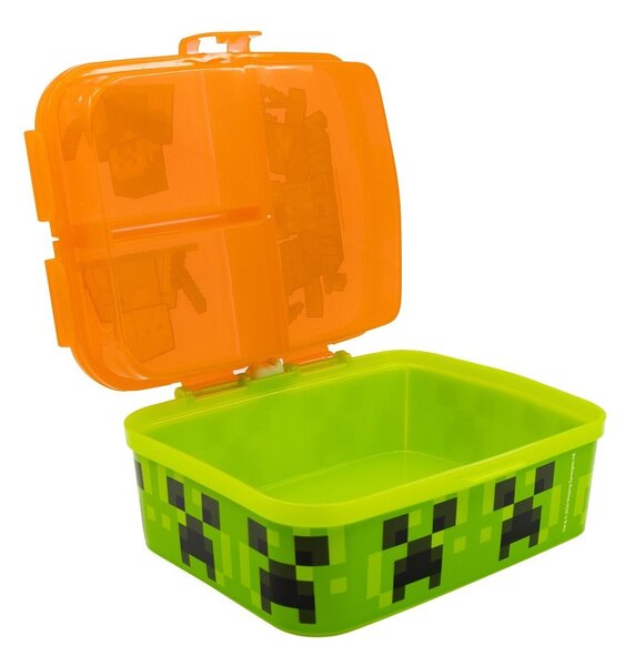 Portapranzo per bambini arancione in plastica Minecraft – STOR