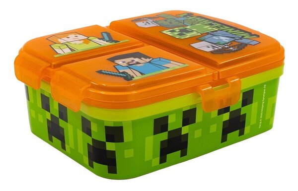 Portapranzo per bambini arancione in plastica Minecraft – STOR
