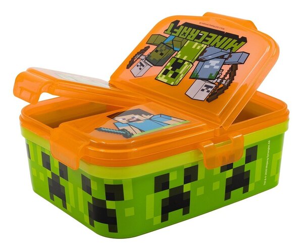 Portapranzo per bambini arancione in plastica Minecraft – STOR