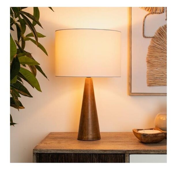 Atmosphera - Lampada da tavolo AINA 1xE27/25W/230V pino