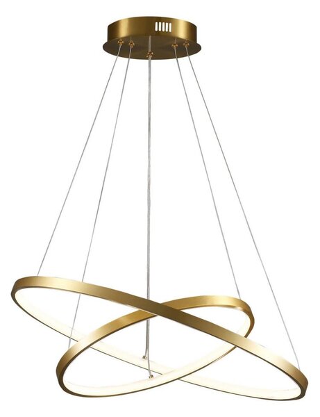 Lampadario LED a sospensione con filo LEA LED/35W/230V 4000K diametro 60 cm oro
