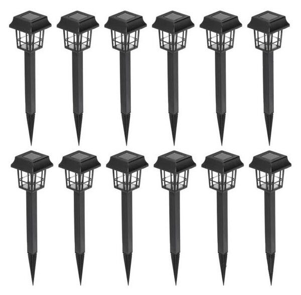 SET 12x Lampada solare LED LED/0,06W/1,2V 1xAA 6500K IP44 100 mAh