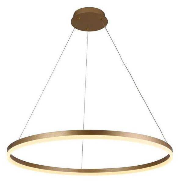 Brilagi - Lampada a sospensione LED dimmerabile a cavo CIRCLE LED/55W/230V 3000-6500K dorata + telecomando