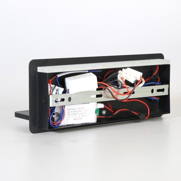 Immax 08287L-LED Applique con ripiano, USB e ricarica wireless LED/3W/230V + LED/3W