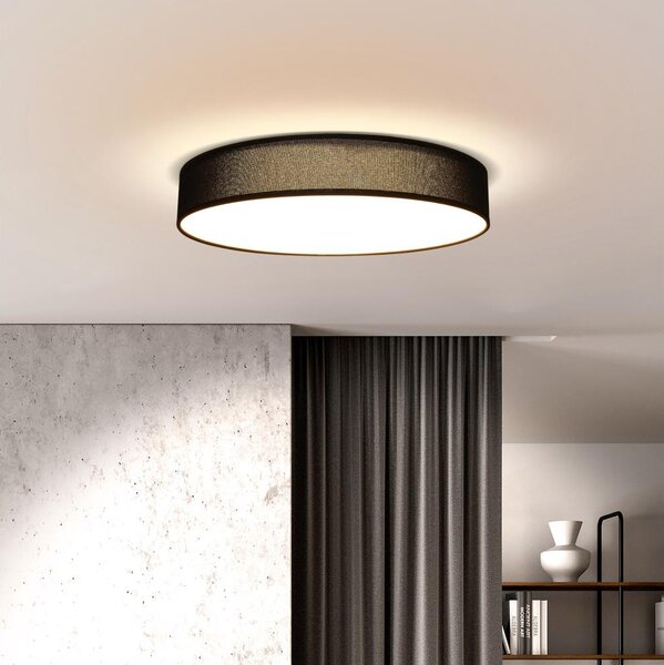 Solight WO8014 - Plafoniera LED dimmerabile PENLEY LED/48W/230V+RC diametro 40 cm nero