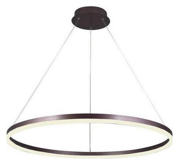 Brilagi - Lampada a sospensione dimmerabile su cavo CIRCLE LED/55W/230V 3000-6500K marrone+telecomando