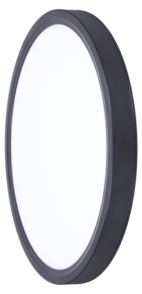 Solight WO8018 - Plafoniera LED dimmerabile ESTELA LED/36W/230V+RC diametro 30 cm nero