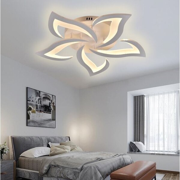 Brilagi -Lampadario a plafone LED dimmerabile TWIST LED/55W/230V 3000-6500K bianco + +TC