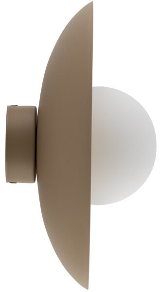 Applique SLATE 1xG9/8W/230V diametro 28 cm beige
