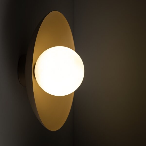 Applique SLATE 1xG9/8W/230V diametro 28 cm beige