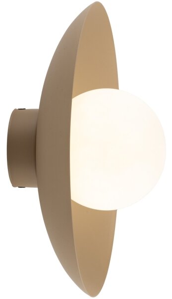 Applique SLATE 1xG9/8W/230V diametro 28 cm beige