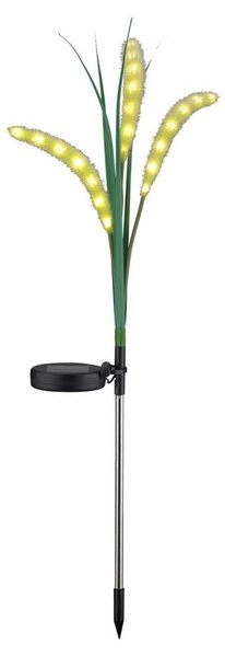 Lampada LED solare FLORA LED/1,2V 3000K 600 mAh IP44 nero