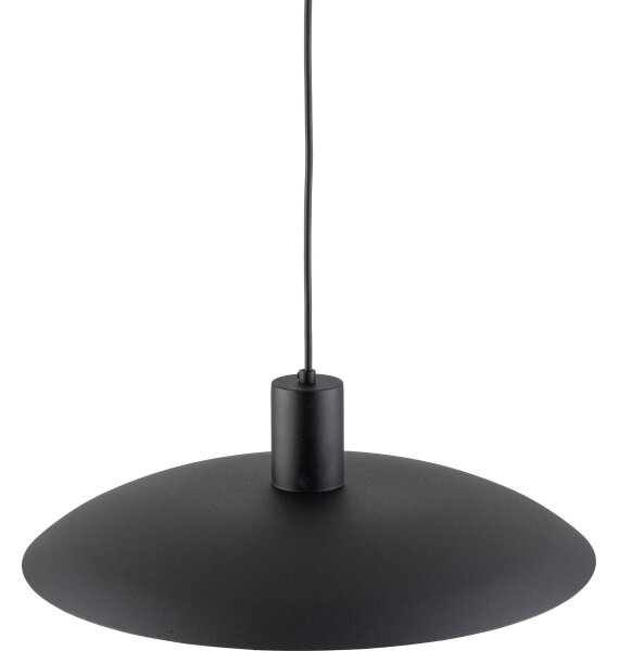 Lampadario a sospensione con filo ASTRA 1xE27/15W/230V diametro 41 cm nero