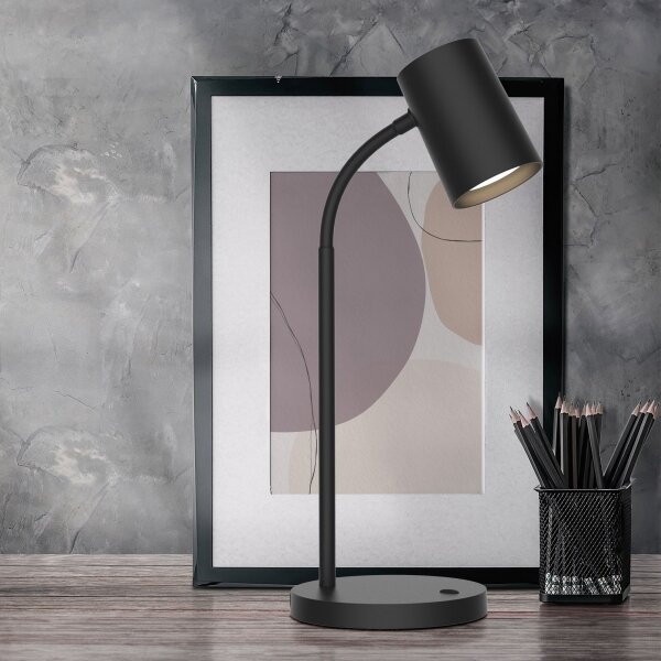 Lampada da tavolo FELIX 1xGU10/9W/230V nero