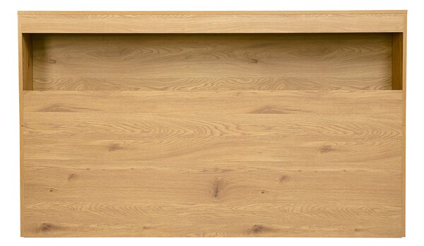 Testiera con vani contenitori finitura legno quercia L170 cm SELENE