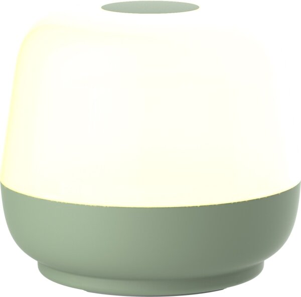 Lampada da tavolo LED dimmerabile SAMBA LED/1,2W/5V USB 1200 mAh IP44 verde
