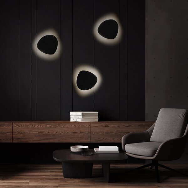 Applique STONE 2xG9/8W/230V 30x39 cm nero