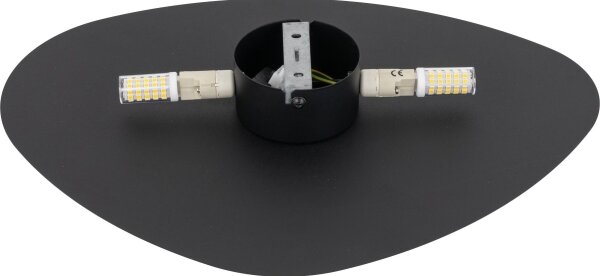 Applique STONE 2xG9/8W/230V 30x39 cm nero