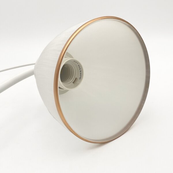 Lampadario a sospensione con catena RETRO 2xE27/60W/230V bianco opaco