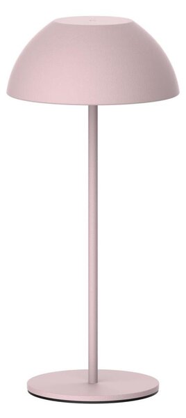 Lampada da tavolo LED dimmerabile TANZANIA LED/1,8W/5V USB 1800 mAh IP44 rosa