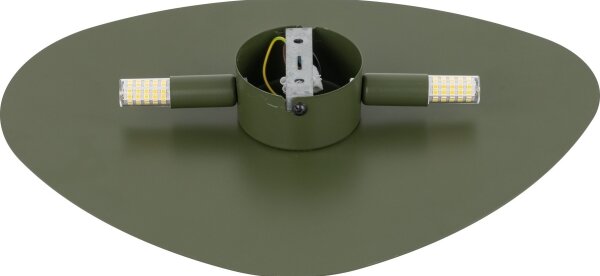 Applique STONE 2xG9/8W/230V 30x39 cm verde