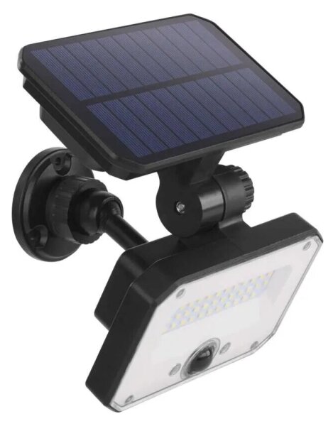 LED Proiettore solare con sensore di movimento SPILO LED/3,7V 3600mAh 3000K IP54 + +TC