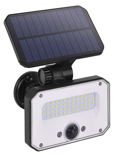 LED Proiettore solare con sensore di movimento SPILO LED/3,7V 3600mAh 3000K IP54 + +TC