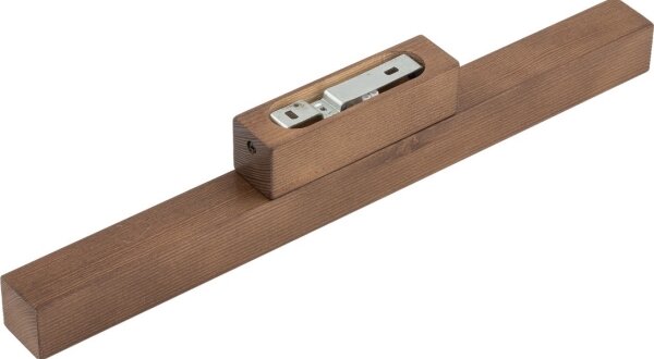 Applique a LED TEO LED/8W/230V 3000K noce