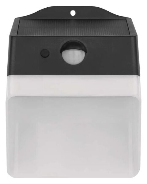 Applique a LED solare con sensore LUMI LED/3,7W IP65 nero