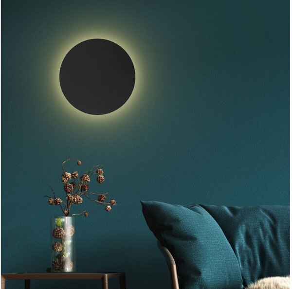 Applique LUNA 4xG9/8W/230V diametro 40 cm nero