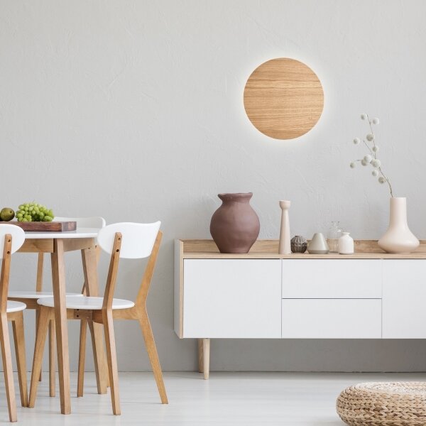 Applique LUNA 3xG9/8W/230V diametro 30 cm beige
