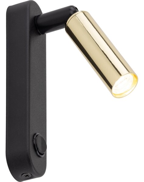 Faretto da parete ENZO 1xG9/8W/230V nero/oro
