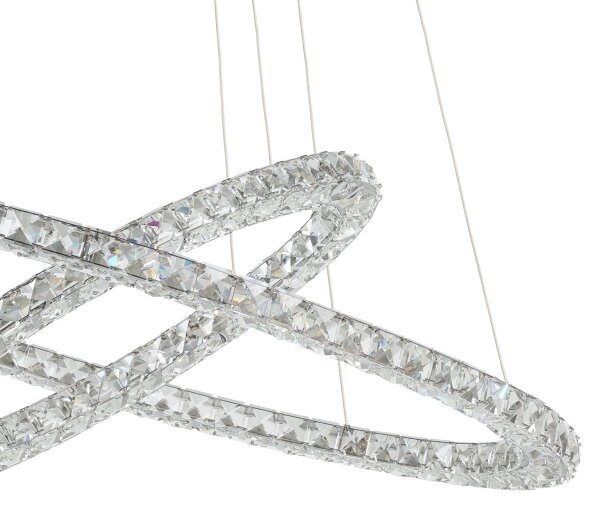 Eglo 93946 - Lampadario LED a sospensione con filo TONERIA LED/56,1W/230V