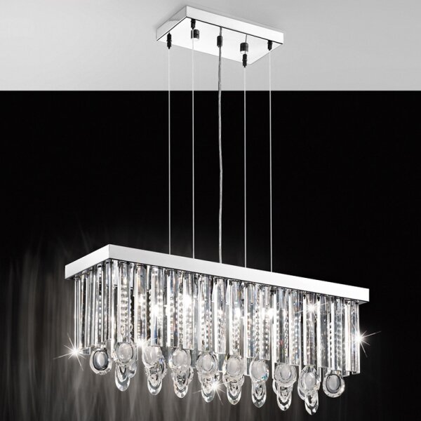 Eglo 93422 - Lampadario a cavo CALAONDA 7xG9/33W/230V