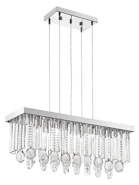 Eglo 93422 - Lampadario a cavo CALAONDA 7xG9/33W/230V