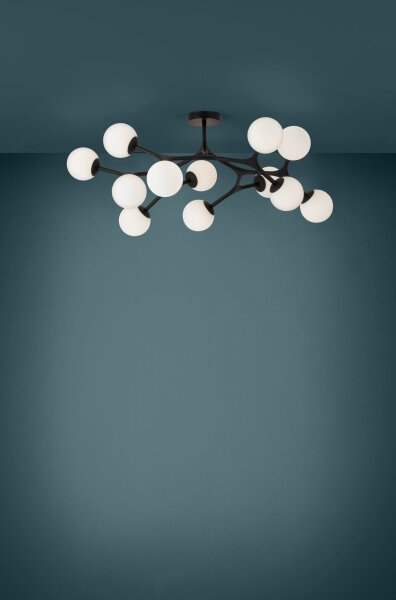 Eglo 39529 - Lampadario LED a plafoniera MARAGALL 12xG9/3W/230V