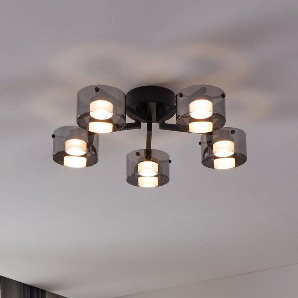 Eglo 39874 - Lampadario a LED dimmerabile montato in superficie COPILLOS 5xLED/5,4W/230V