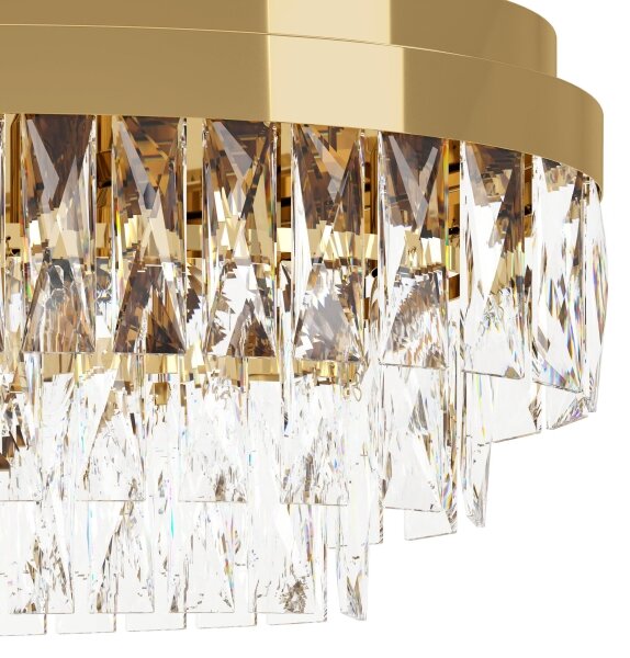 Eglo 39462 - Lampadario a sospensione con catena VALPARAISO 10xE14/40W/230V oro