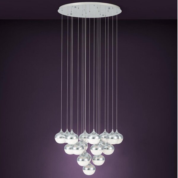 Eglo 39528 - Lampadario LED su filo dimmerabile MIOGLIA 18xLED/3,1W/230V