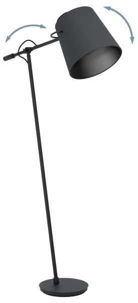 Eglo 39867 - Lampada da terra GRANADILLOS 1xE27/40W/230V