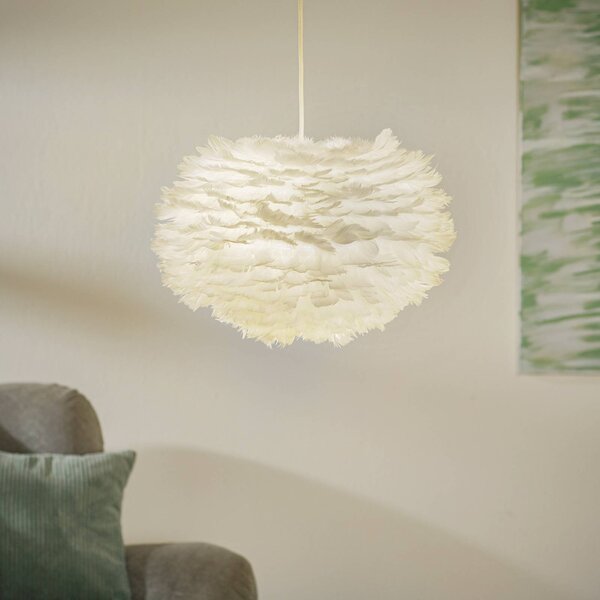 UMAGE Lampada a sospensione Eos, dimmerabile, Bianco / Opale, Soggiorno / Sala da pranzo, Design, Lampada a sospensione