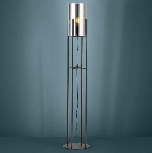 Eglo 43142 - Lampada da terra GLASTONBURY 1xE27/60W/230V