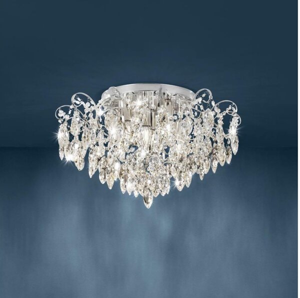 Eglo 39521 - Lampadario a plafone FENOULLET 6xE14/25W/230V
