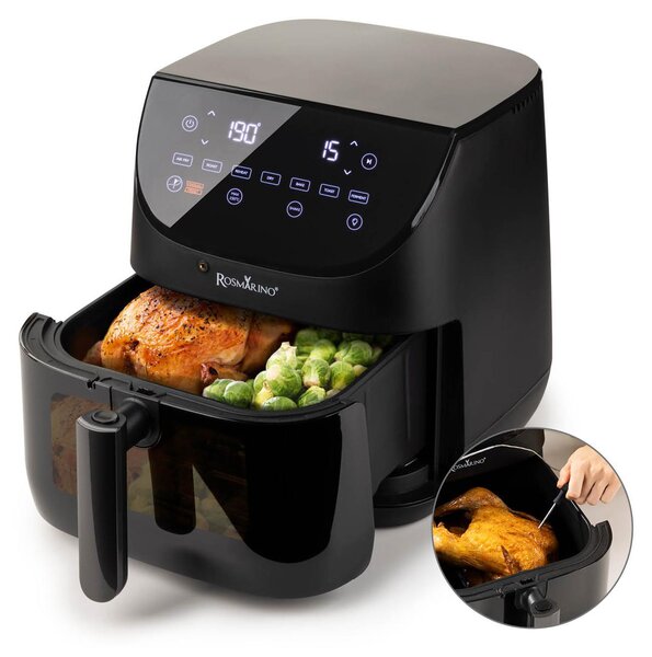 Friggitrice ad aria calda Rosmarino TempSense – 6 L