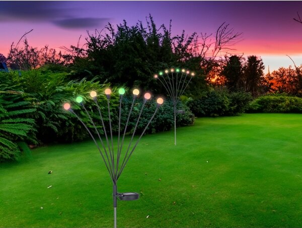 Globo 336090-8RGB - Lampada solare LED RGB SOLAR 8xLED/0,06W/3,2V IP44