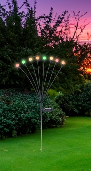 Globo 336090-8RGB - Lampada solare LED RGB SOLAR 8xLED/0,06W/3,2V IP44